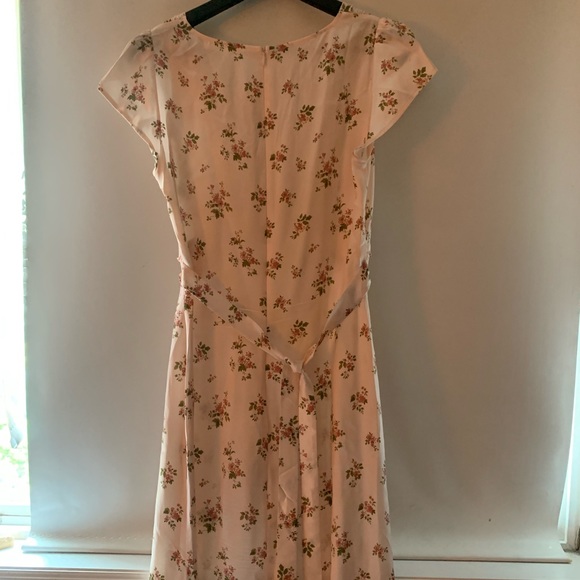 Reformation Kaye Silk Dress in Audrey Sz4 - Picture 3 of 5